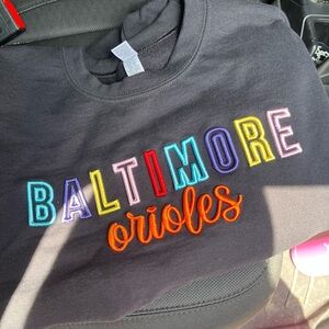 new baltimore orioles city connect crewneck